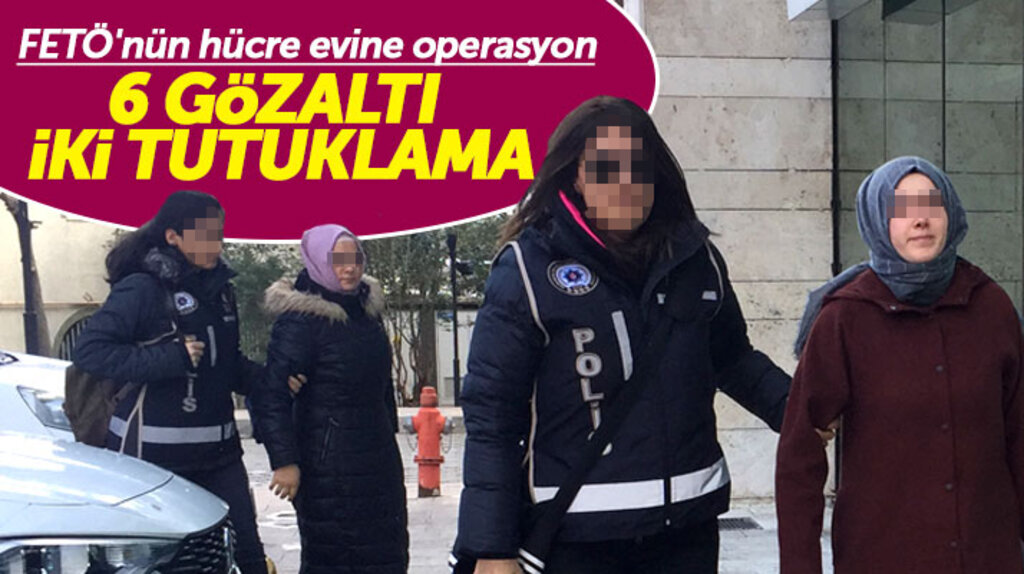 Samsun Atakum'da FETÖ'nün gaybubet evlerinde yakalanan 6 kişiden 2'si tutuklandı