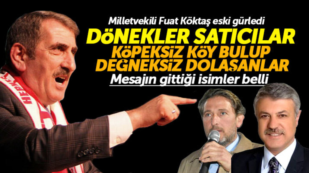 AK Parti Milletvekili Fuat Köktaş'tan Tekkeköy'de iki isme çok sert tepki! Dönekler, satıcılar