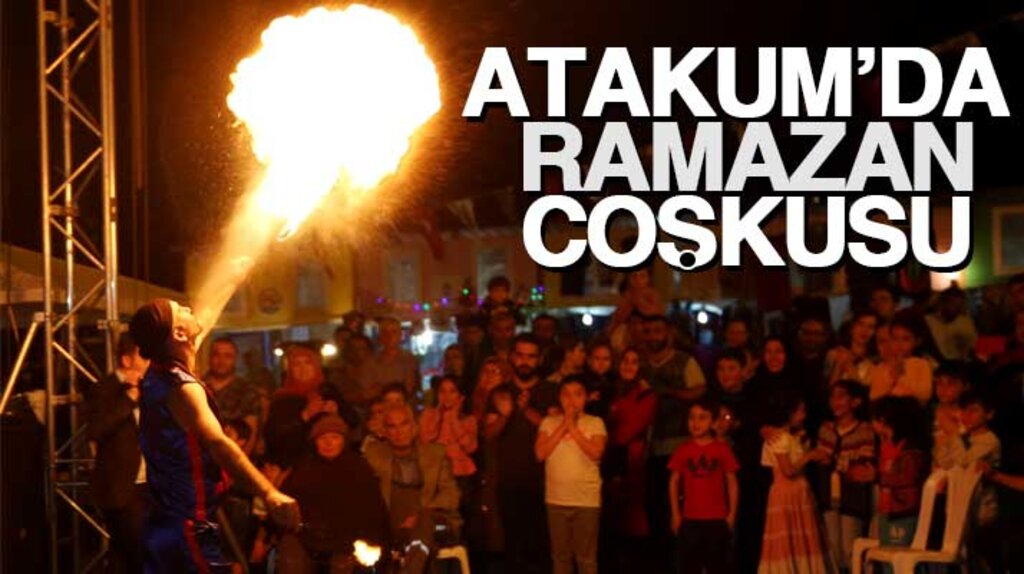 Samsun'un Atakum ilçesinde Ramazan Sokağı büyük ilgi görüyor