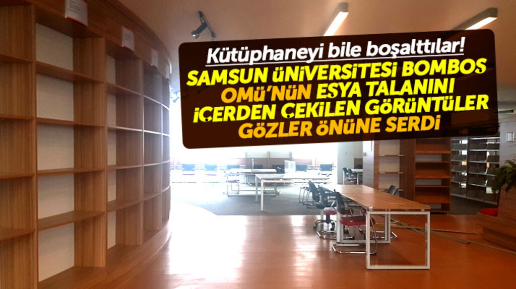 Samsun Üniversitesi OMÜ'nün Canik Başarının tüm eşyalarını alması ile zor durumda kaldı