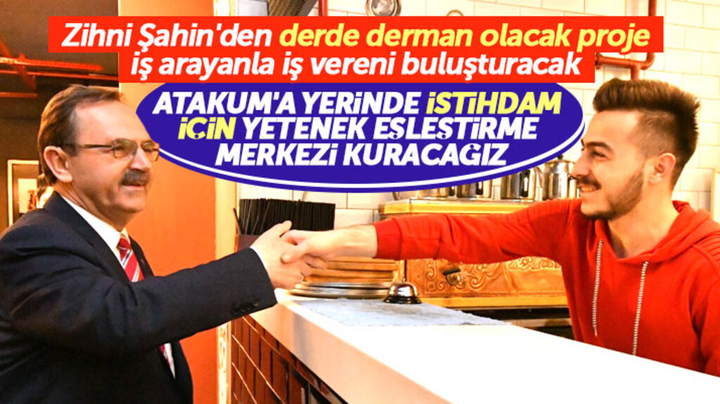 Cumhur İttifakı Atakum adayı Zihni Şahin: iş arayanlar için İstihdam Merkezi kuracağız