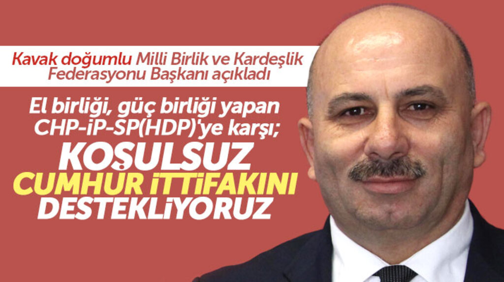 Milli Birlik ve Kardeşlik Federasyonu 35 ilde Cumhur İttifakı adaylarına destek verecek