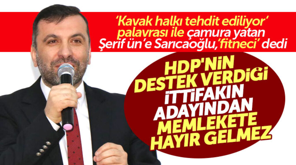 Kavak Belediye Başkanı İbrahim Sarıcaoğlu'ndan Şerif Ün'e tepki! Fitnecilik yapıyor