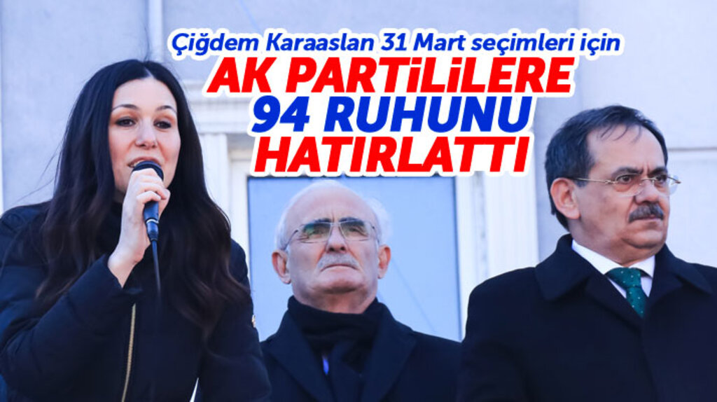 Samsun Milletvekili Çiğdem Karaaslan Terme ve Ayvacık'ta konuştu 94 ruhunu hatırlattı