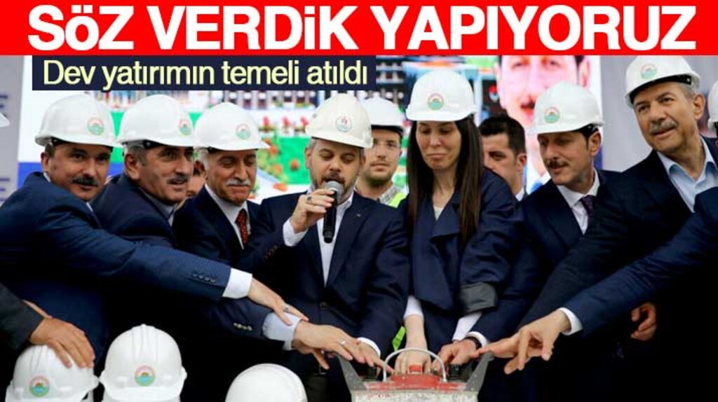 Samsun'da İlkadım Belediyesi'nin yeni hizmet binasının temel atma töreni yapıldı