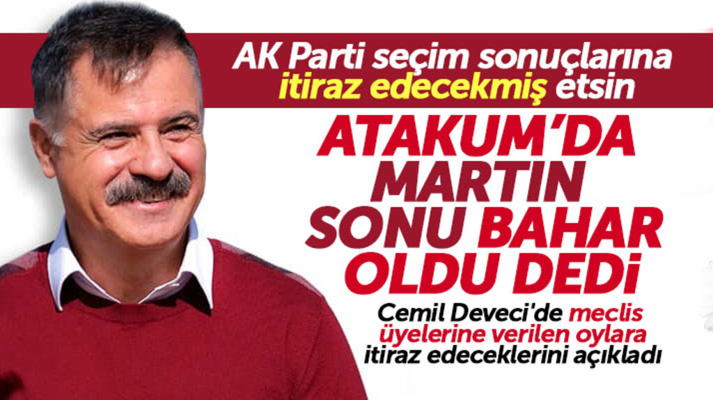 Samsun'da 31 Mart yerel seçimini kazanan Cemil Deveci: Atakum'da Martın sonu bahar oldu