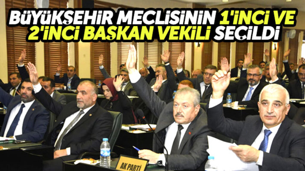 Samsun Büyükşehir Belediyesi meclis toplantısında başkan vekilliğine Nihat Soğuk seçildi
