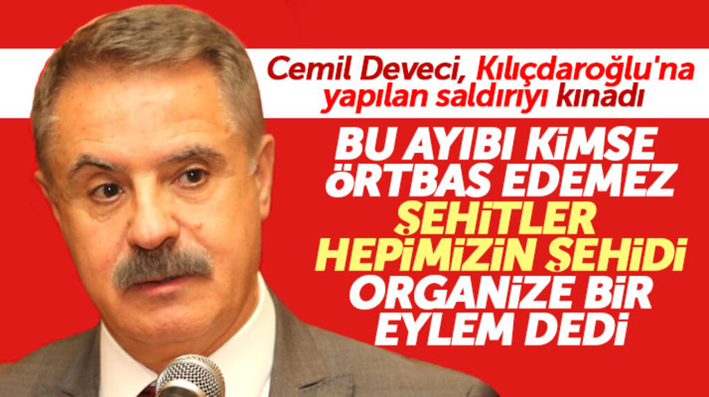 Samsun'da Atakum Belediye Başkanı Cemil Deveci, Kılıçdaroğlu'na yapılan saldırıyı kınadı