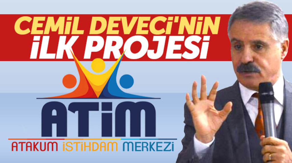 Atakum Belediye Başkanı Deveci, Atakum İstihdam Merkezi projesini hayata geçirdi