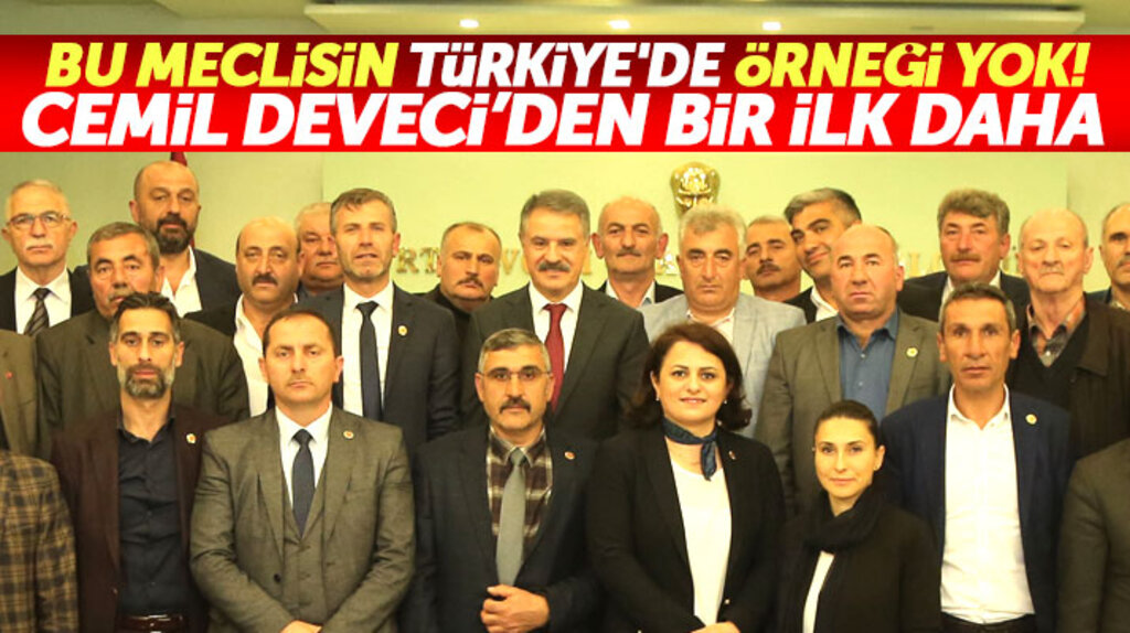 Samsun'da Atakum Belediye Başkanı Deveci bir ilke imza attı! Muhtarlar Meclisini kurdu