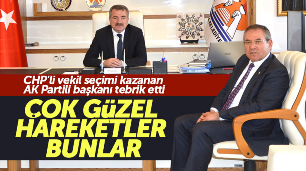 Samsun CHP Milletvekili Zeybek, Havza Belediye Başkanı seçilen AK Partili Özdemir'i tebrik etti