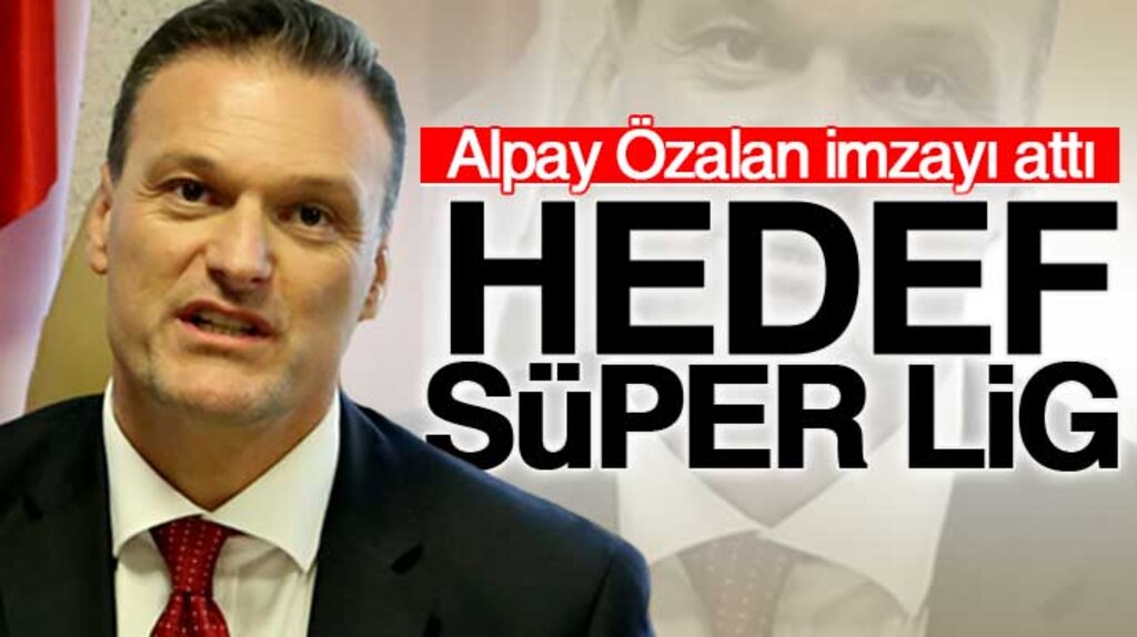 Samsunspor'un yeni teknik patronu Alpay Özalan oldu