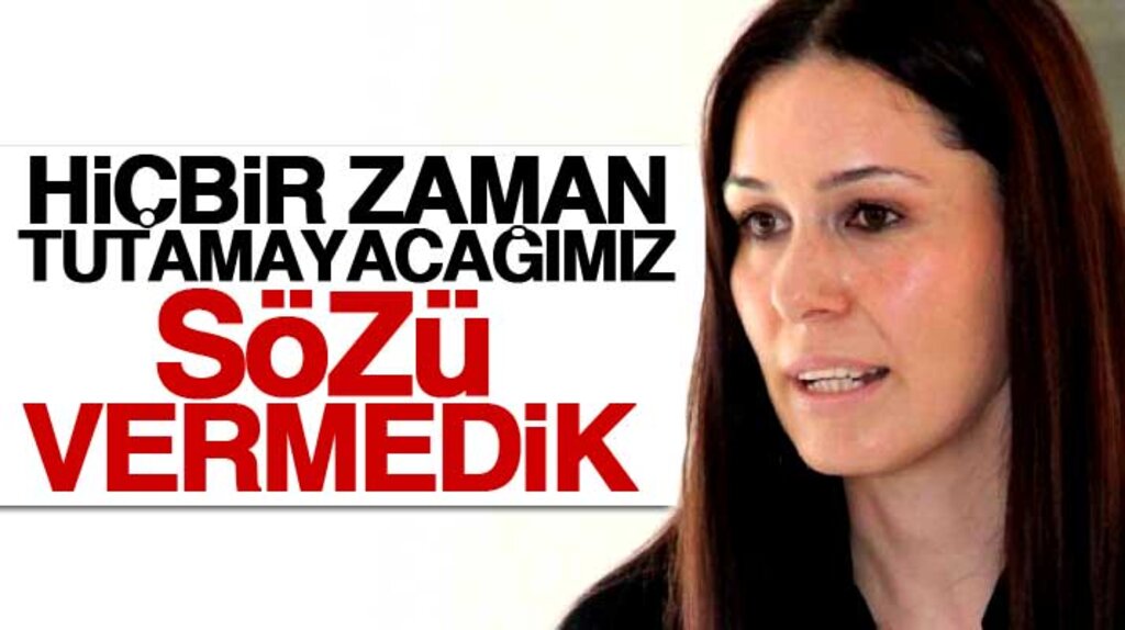 Çiğdem Karaaslan Alaçam'da konuştu: Tutamayacağımız söz vermedik