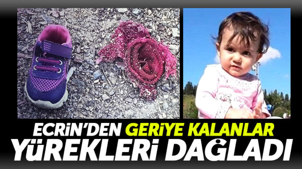 Samsun Vezirköprü'de kaybolan Ecrin Kurnaz'ın cesedinin yanında ayakkabı ve elbisesi bulundu
