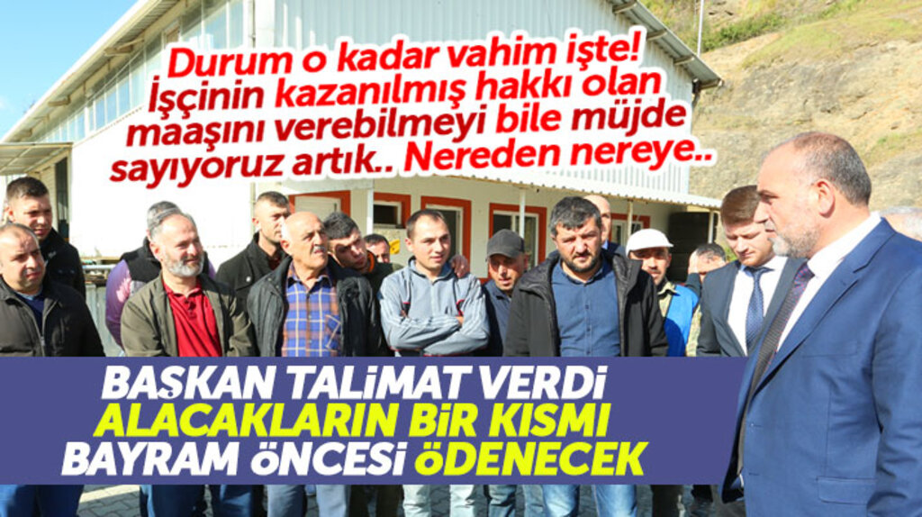 Samsun'da Canik Belediyesi işçilerine Ramazan Bayramı öncesi maaşların bir kısmı ödenecek