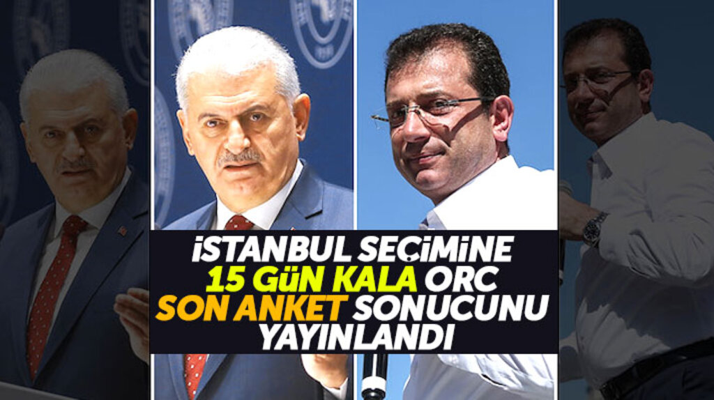 Binali Yıldırım mı, Ekrem İmamoğlu mu önde! İşte ORC'nin son anketi