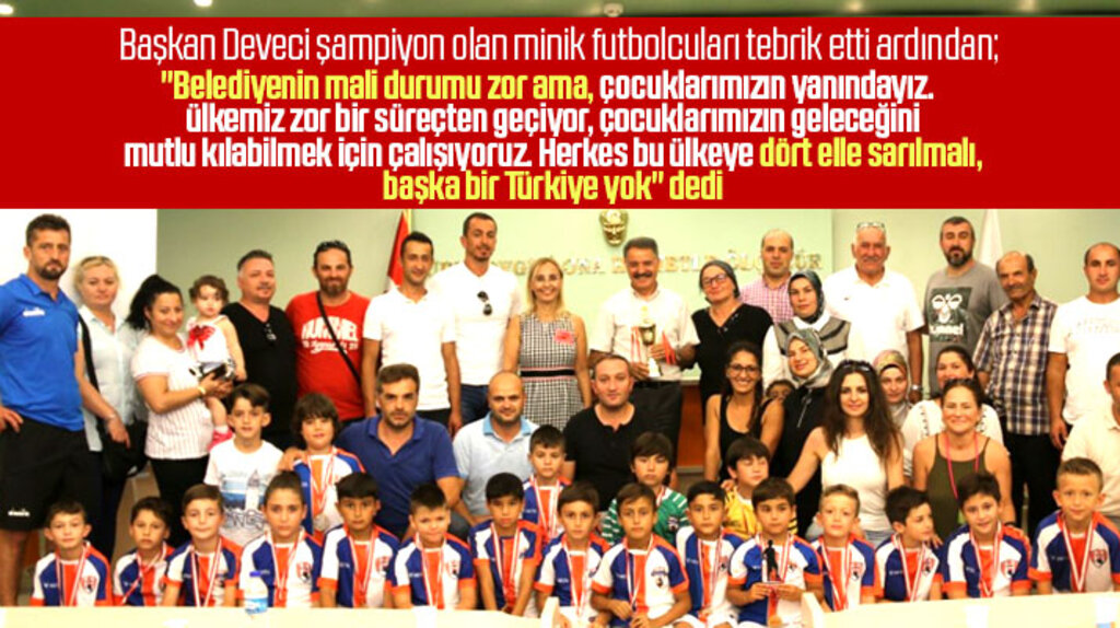 Atakum Belediyesi Başkanı Cemil Deveci'den ülkeye dört elle sarılmalıyız başka Türkiye yok mesajı