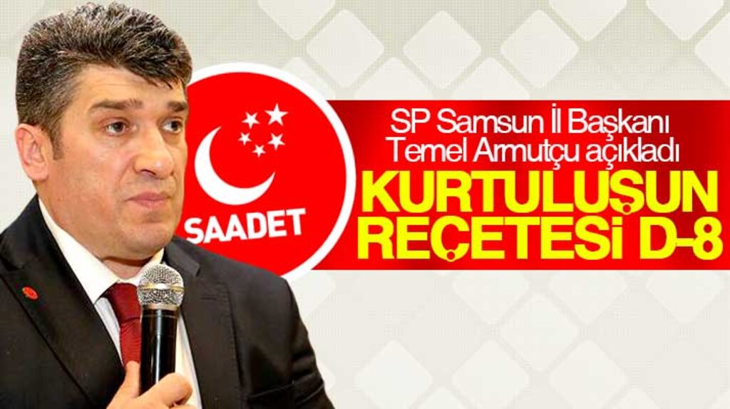 SP Samsun İl Başkanı Armutçu'dan D-8 açıklaması