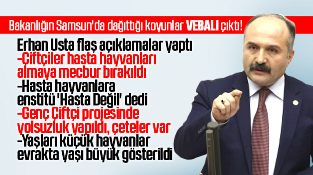 Erhan Usta vebalı koyun olayı ile ilgili açıklama yaptı Genç Çiftçi projesinde yolsuzluk var dedi