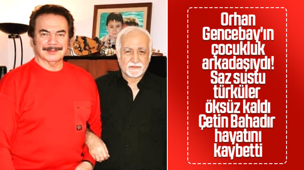 Samsun'da saz sanatçısı Çetin Bahadır 76 yaşında yaşamını yitirdi