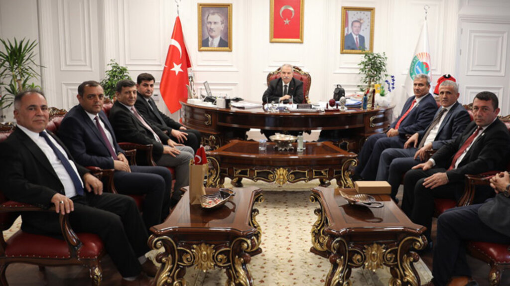 Necattin Demirtaş'ı Gaziler Şehit Dul ve Yetimler Derneği ziyaret etti