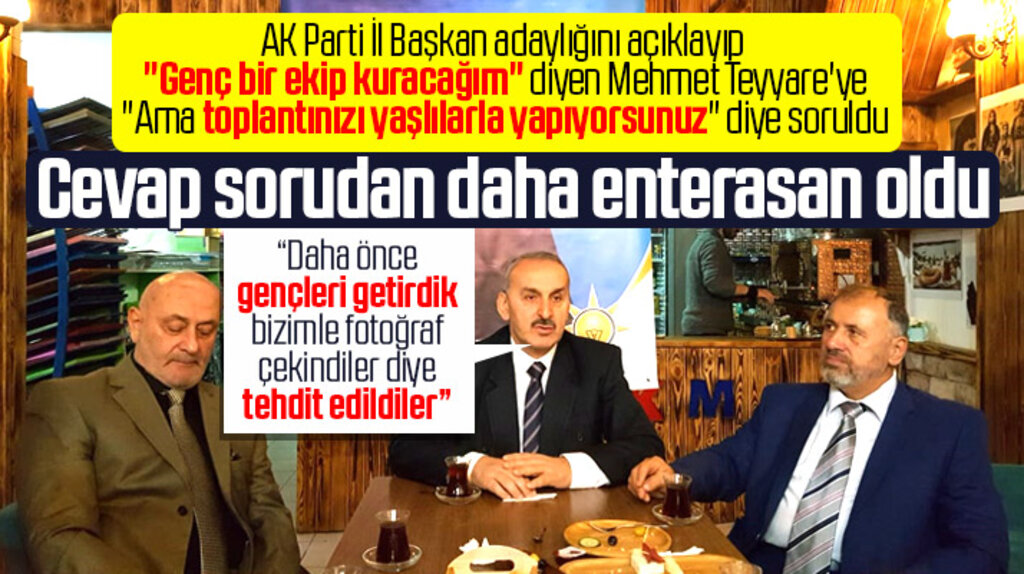 AK Parti Samsun İl Başkan adaylığını açıklayan Mehmet Teyyare'den o soruya ilginç cevap