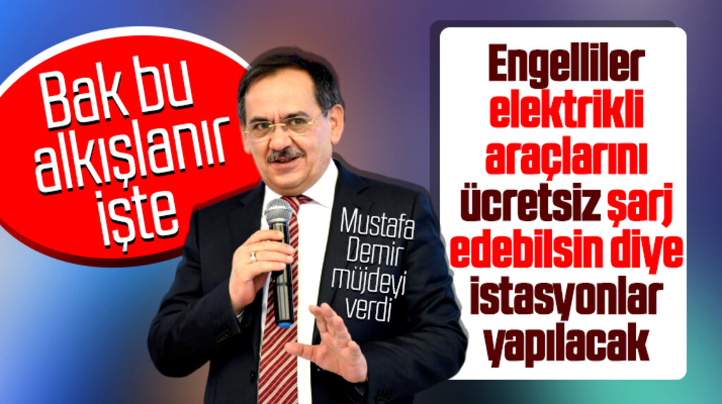 Samsun'a engelliler için elektrikli araçlarını şarj edecekleri istasyonlar yapılacak