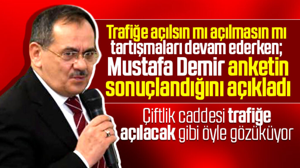 Mustafa Demir açıkladı! Çiftlik caddesi anketi sonuçlandı