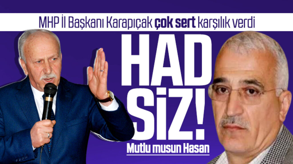 MHP Samsun İl Başkanı Karapıçak, AK Partili Hasan Uzunlar'a tepki gösterdi