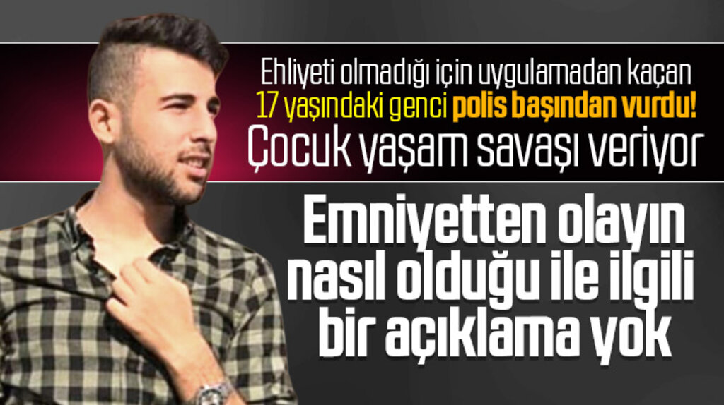 Samsun'da polisin kazara başından vurduğu Alperen Savaş'ın durumu kritik