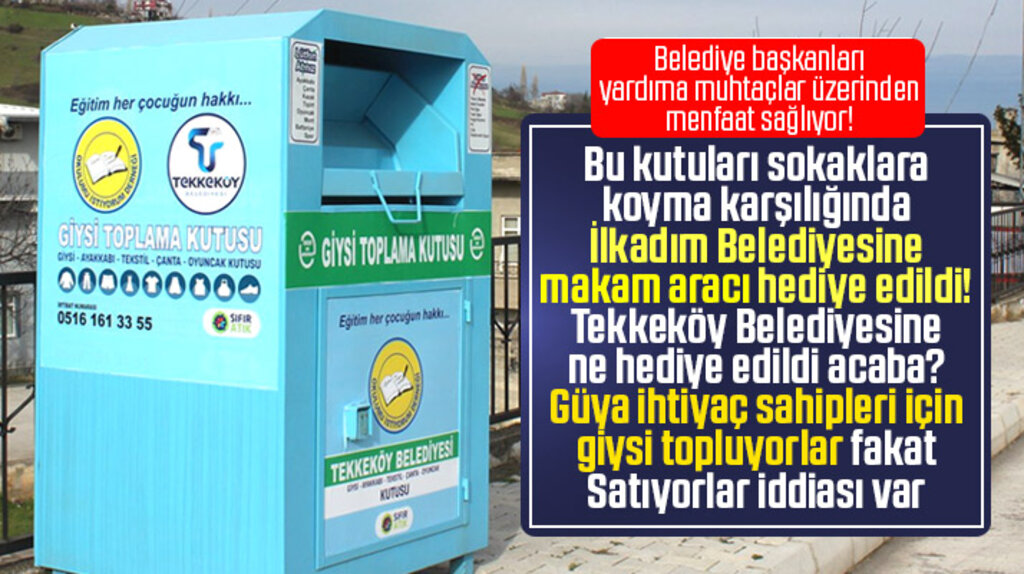 İlkadım Belediyesine makam aracı hediye eden dernek Tekkeköy Belediyesi ile de anlaştı