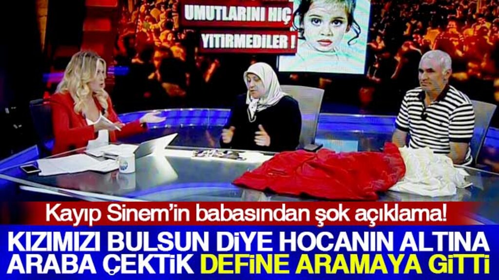 Samsun'da 17 yıldır kayıp olan Sinem Özdemir'in babası Mahmut Özdemir'den şok açıklama