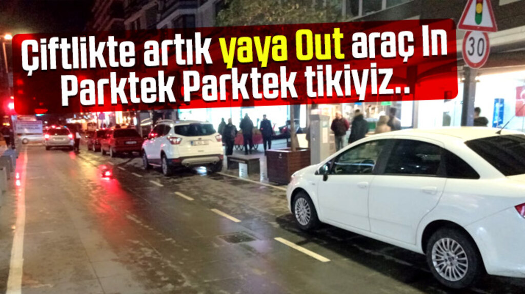 Samsun'da Çiftlik caddesi Parkomatlar konulduktan sonra trafiğe açıldı