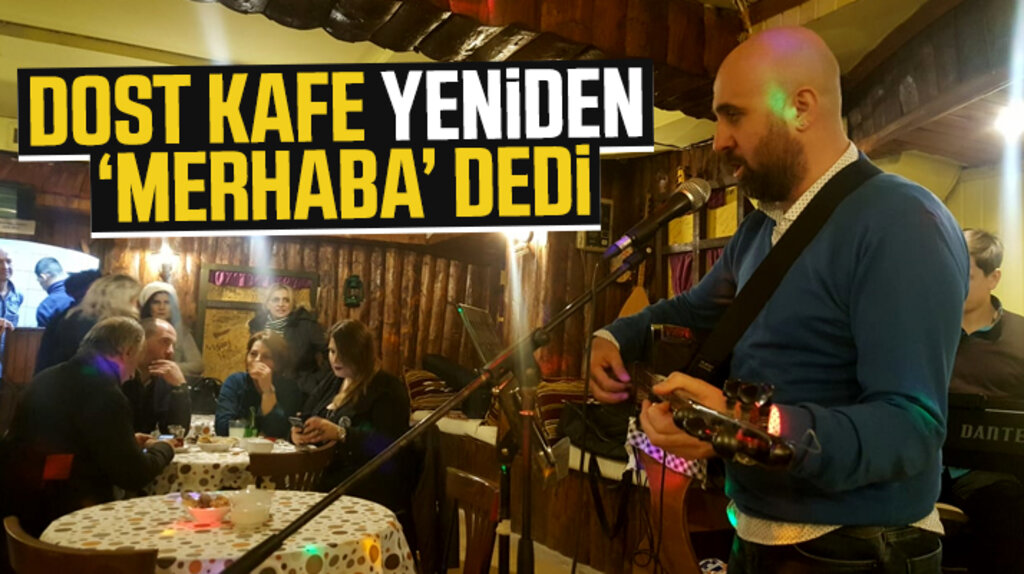 Samsun'da Dost Kafe yeniden merhaba dedi