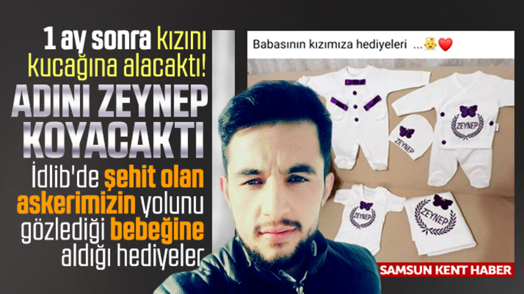 Şehit Şükrü Elibol bir ay sonra baba olacaktı! Kızına aldığı hediyeler yürek yaktı