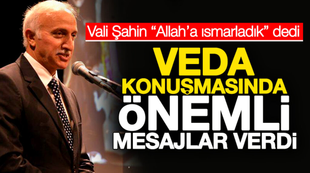 Samsun Valisi İbrahim Şahin Samsun'a veda etti: Allah'a ısmarladık
