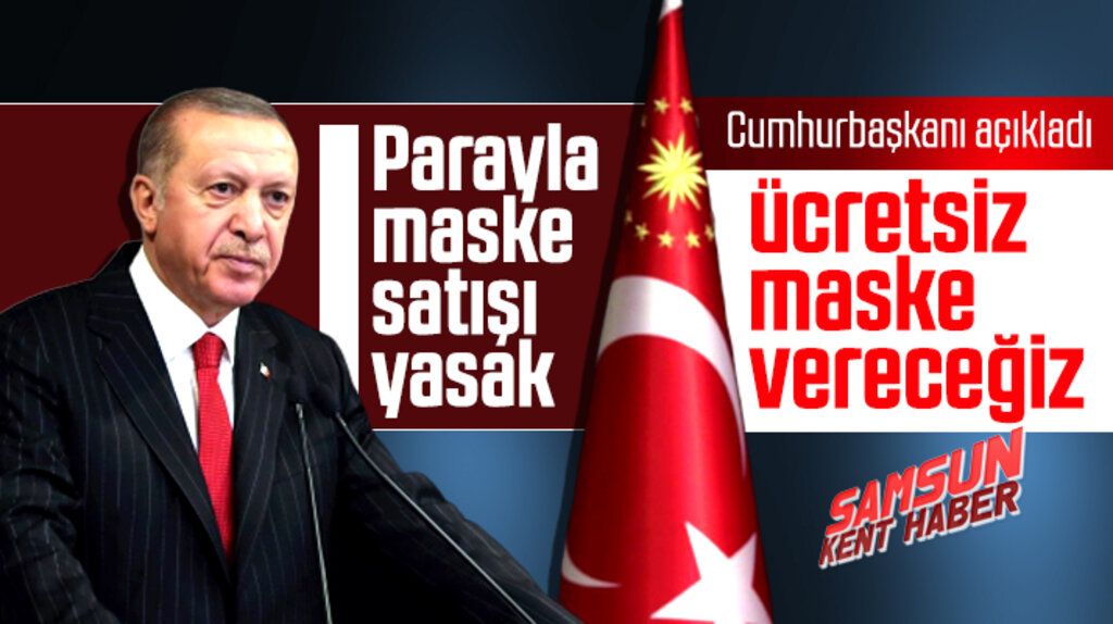 Maske satışı yasaklandı! Salgın bitene kadar ücretsiz maske dağıtılacak
