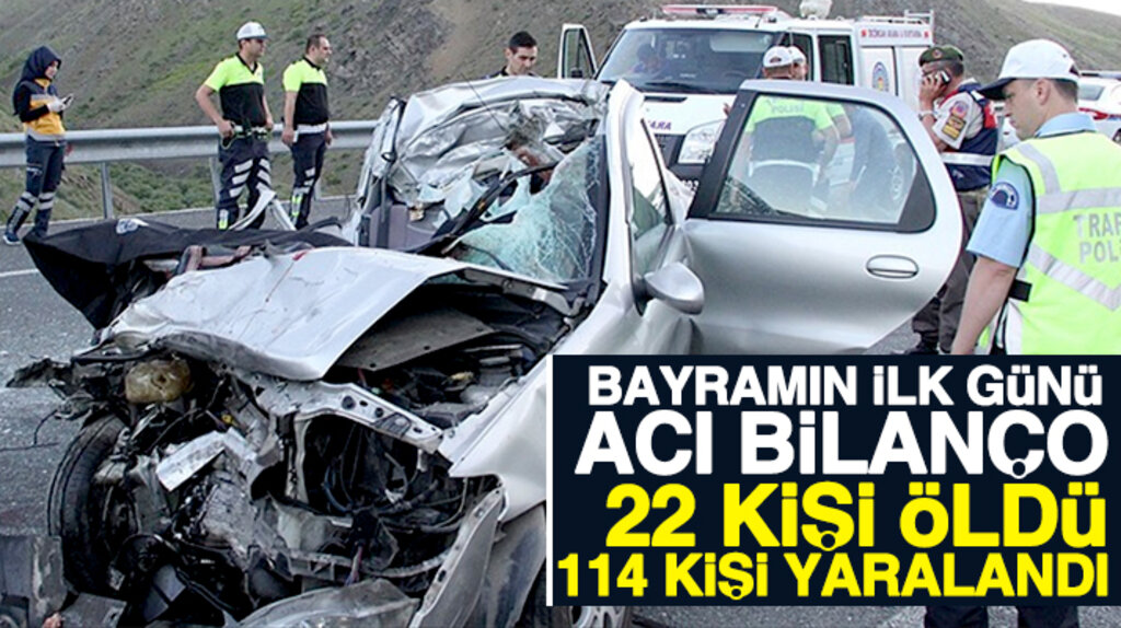 Samsun dahil bir çok ilde Ramazan Bayramının ilk günü ölümlü trafik kazaları yaşandı